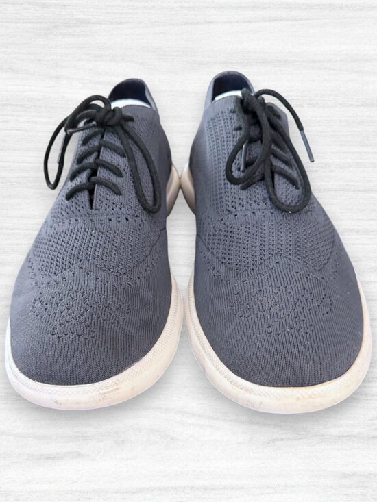 Coach Knit Sneakers Mens 10.5 Gray Black Lightweight Comfort Casual Lace Up main image 12